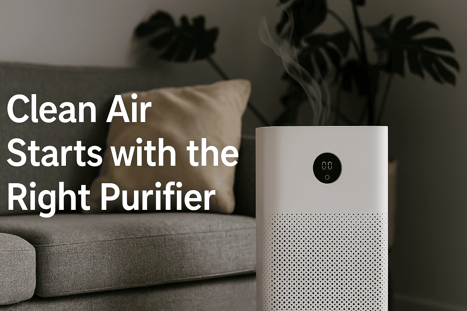 Clean Air Starts with the Right Purifier